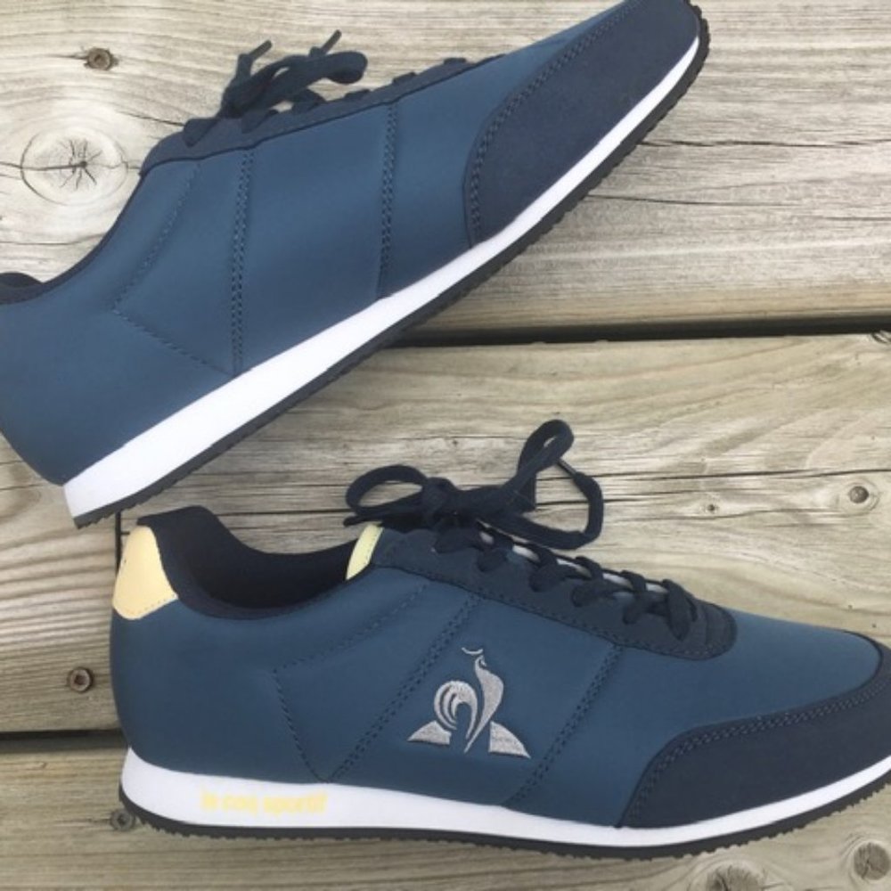 Brand New Women's Le Coq Sportif Sneakers from France, size 7.5